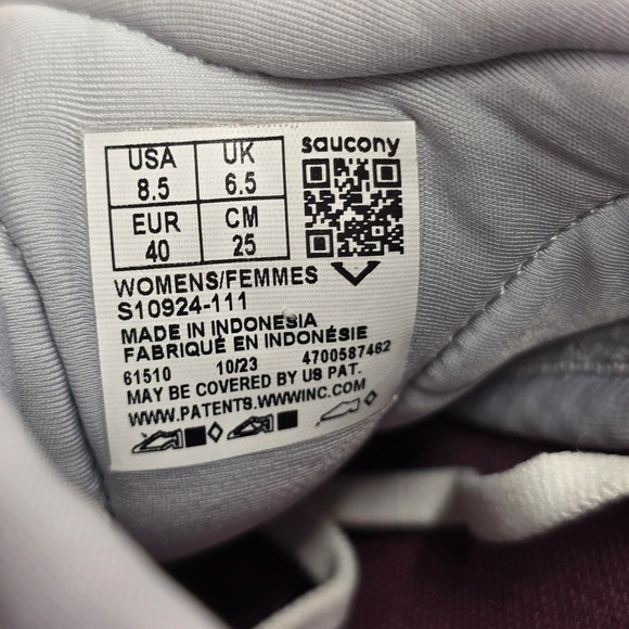 Saucony Ride 17 Women's Running Shoes Sneakers Size 8.5 PWRRUN - Picture 10 of 10